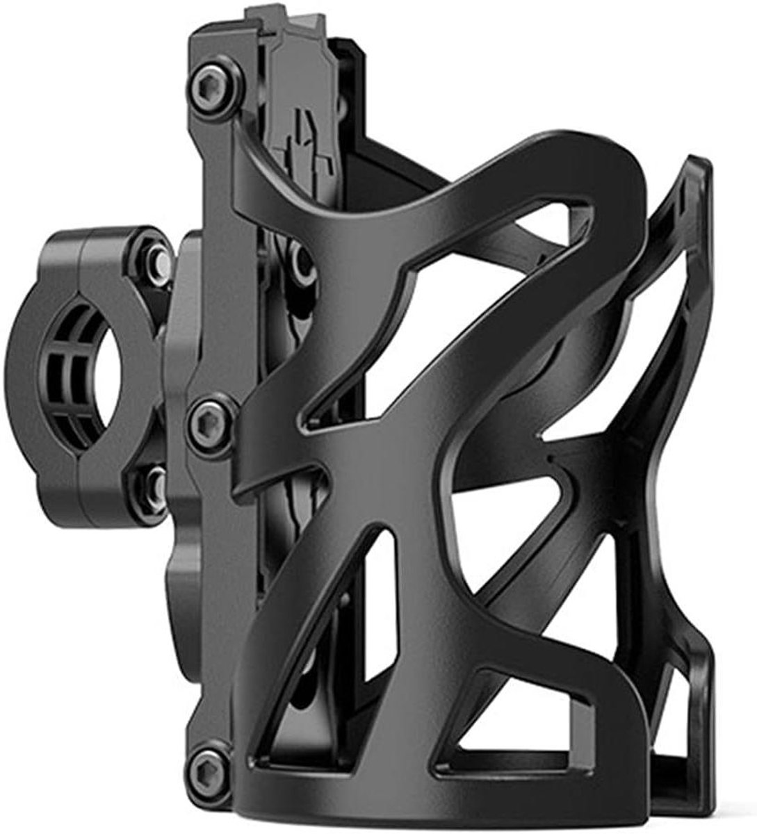 Allecto Plus - Flessenhouder voor fiets - Aluminium flessenhouder met accessoires - Montageschroeven voor racefietsen, mountainbikes en e-bikes - Duurzaam en handig additioneel voor sportieve fietsritten - Lichtgewicht en eenvoudig te installeren.