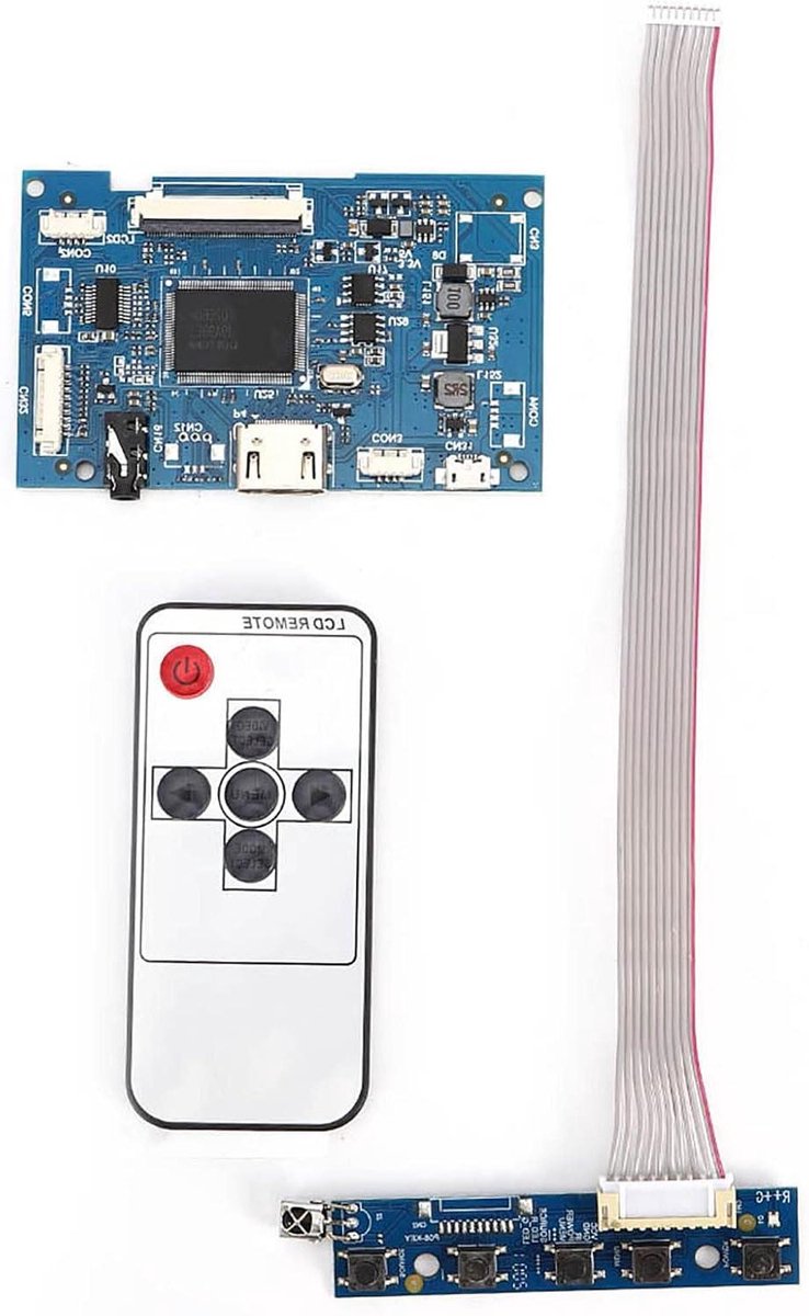 Allecto Plus - HDMI Controller Board Kit voor Universele 50Pin 7 Inch Scherm DIY - Eenvoudige Installatie