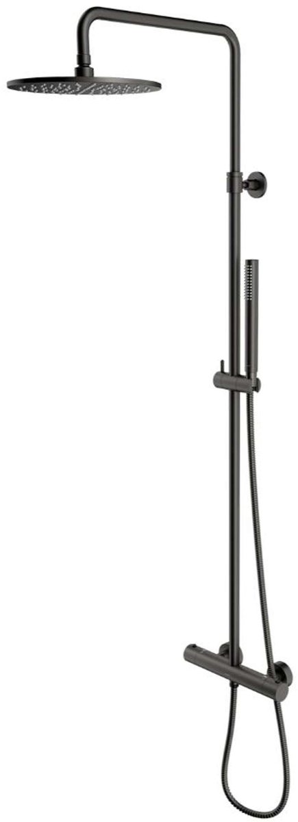 OMNIRES Y - Doucheset met thermostaat, diameter 25 cm, grafiet Y1244SUGR