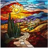 Zon - Landschap - Mozaïek