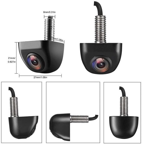 RV-350 Achteruitrijcamera - Originele look - Zwart van Merkloos — afbeelding 5