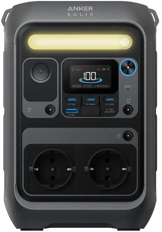 Anker SOLIX C300X - 288Wh - Portable powerstation - Backup stroomuitval - Camping - Outdoor