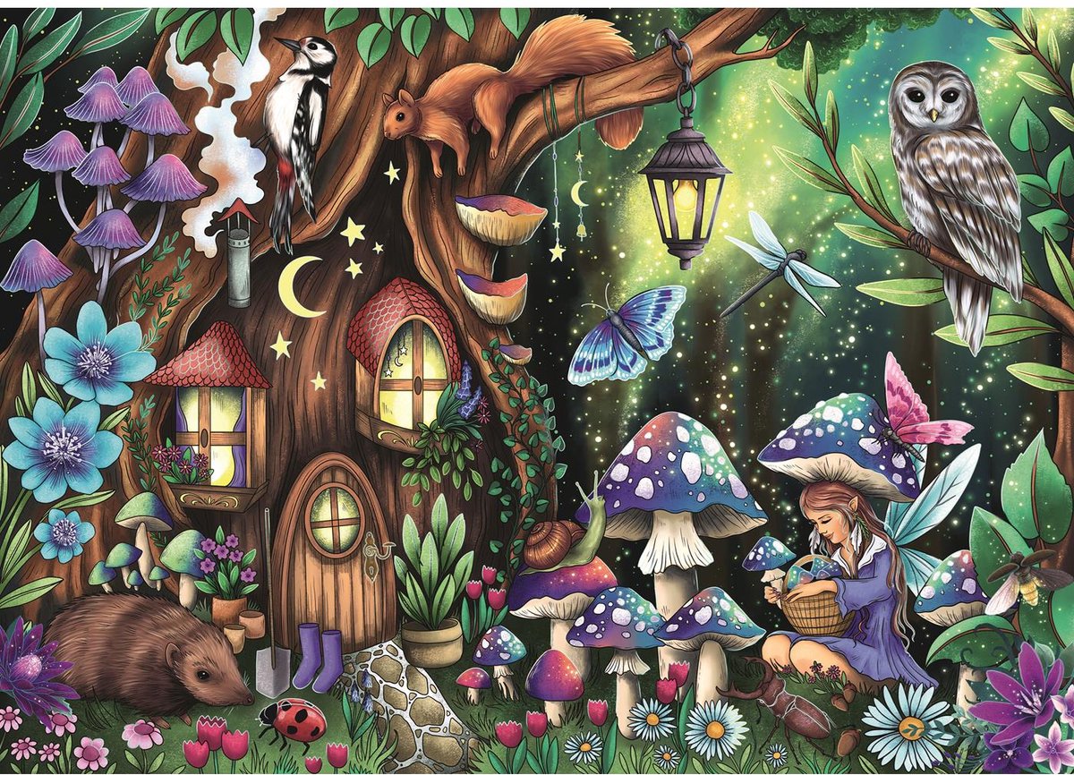 Puzzel In Sprookjesland 1000 stukjes — afbeelding 4