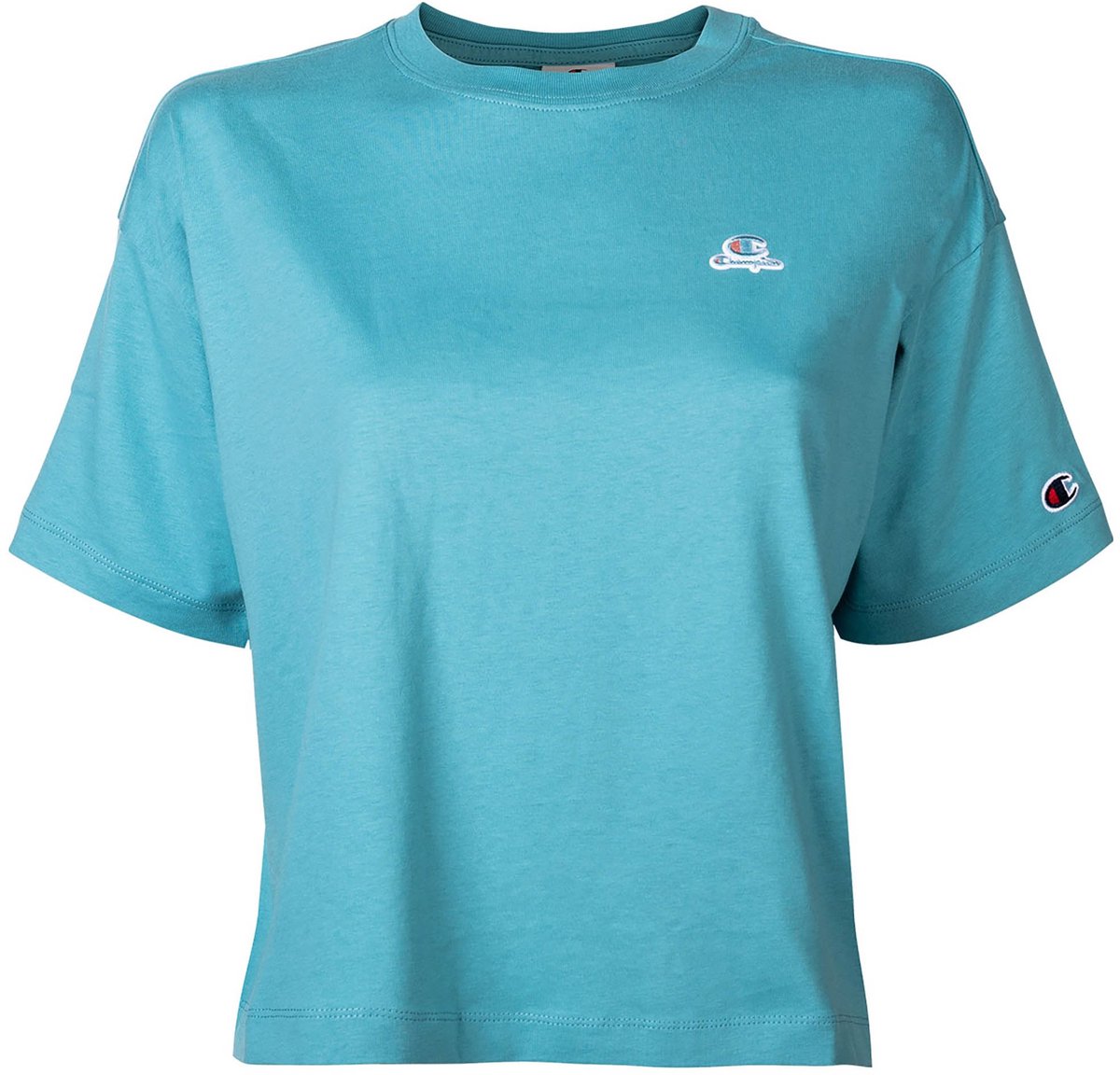 Champion T-shirt CML Champion Logo Set van 1 Turquoise
