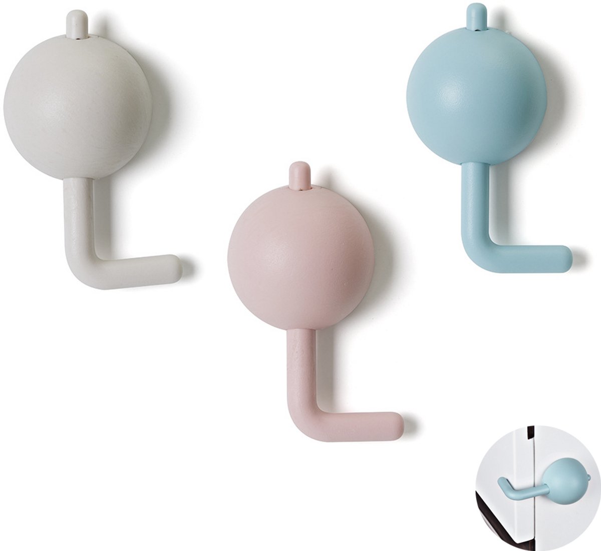 Kinderslot Kastjes - 3 Stuks - Zelfklevende Kinderslot - Kinderslot Kastjes - Kinderbeveiliging Voor Kasten En Lades - Kastslot - Baby Veiligheid - Lade Beveiliging Kind - Ladeslot - Kan Gebruikt Worden Op Deuren, Kasten, Ramen