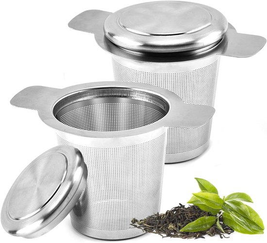 Theepot roestvrij staal Cha met theefilter - Van Hoyweghen-De Ridder | Dendermonde