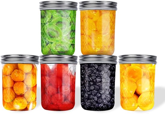 Plastic PET potten 500 ml met schroefdeksel