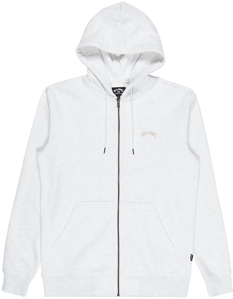 Billabong Arch Sweatshirt Met Rits S Man Oatmeal Heather