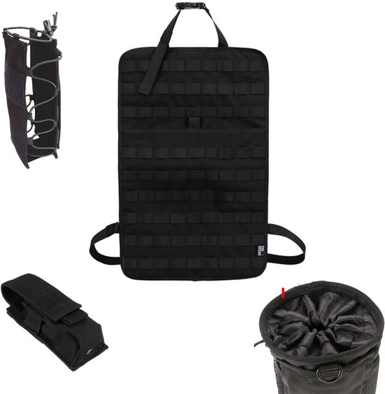 Kaki - Pochette Tactique Molle Pour Walkie Talkie Radio, Sac De Taille