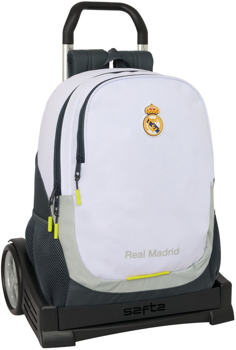 Schoolrugzak Real Madrid C.F. Wit 32 x 44 x 16 cm