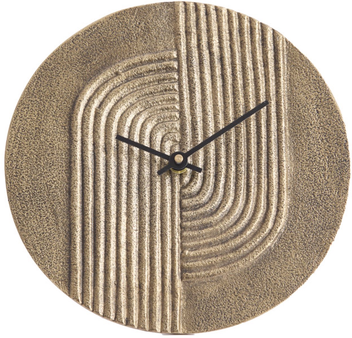 Klok GWENNA - 15x3x15cm - Brons