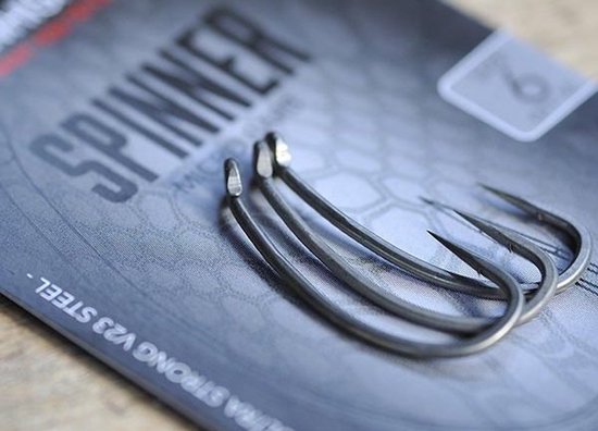 Carp Whisperer - Spinner Rig Haak - 10 stuks - Haak Maat: 4 - Barbless van Carp Whisperer — afbeelding 3