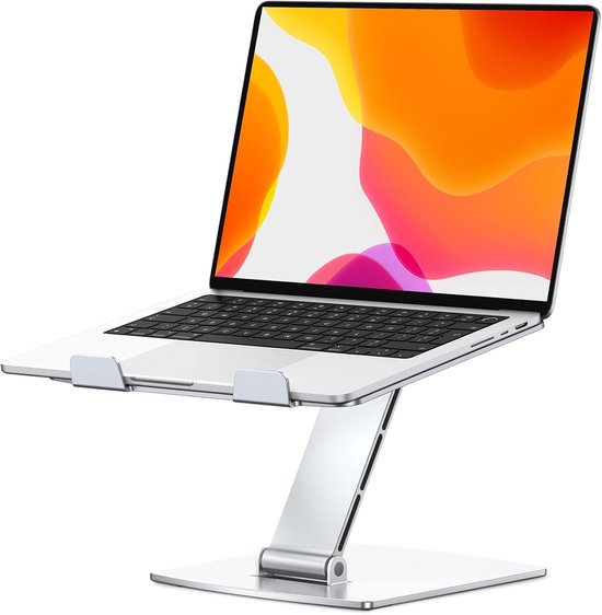 CIRYCASE Laptop Stand, Adjustable Aluminum Laptop Stand, Fast Cooling, Ergonomic Folding Laptop Stand, Compatible with MacBook Air Pro, Lenovo (10-16 Inch
