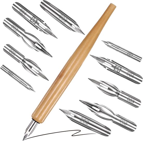 Brause Federn für die arabische Kalligrafie, Schachtel mit 3 Federn 2 mm - (3 x