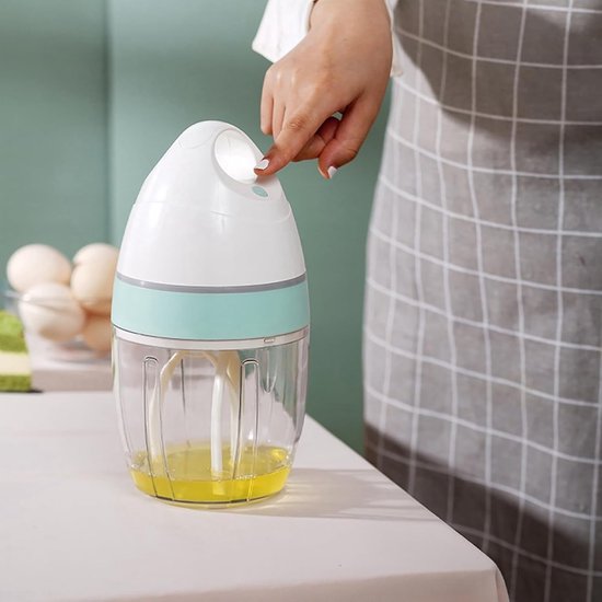 Elektrische Eierklopper - Thuis Automatische Eierklopper - Usb Oplaadbare Melkopschuimer Crème Blender - Keuken Gereedschap — afbeelding 3