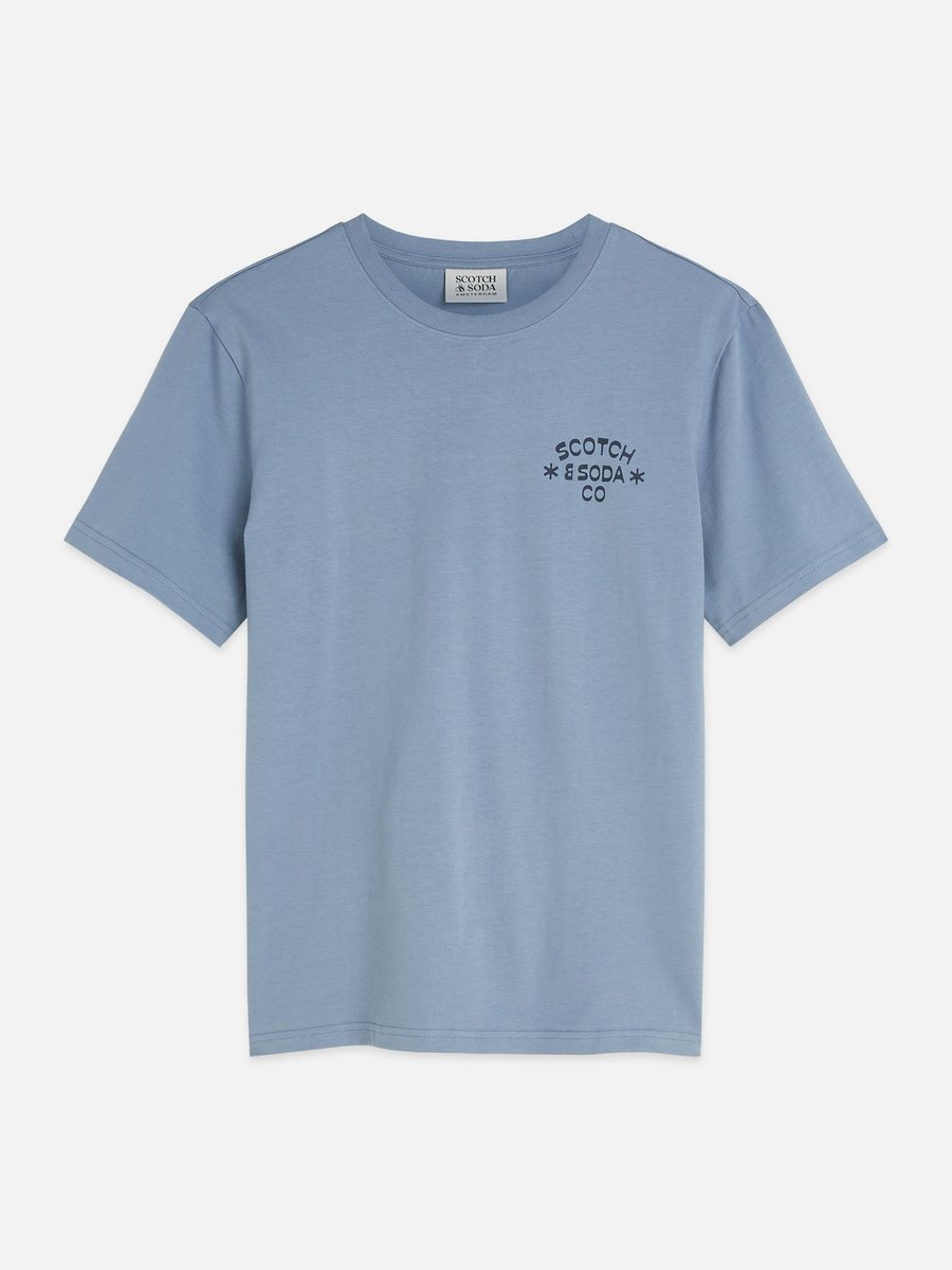 Scotch & Soda Left Chest Artwork Regularfit Tshirt