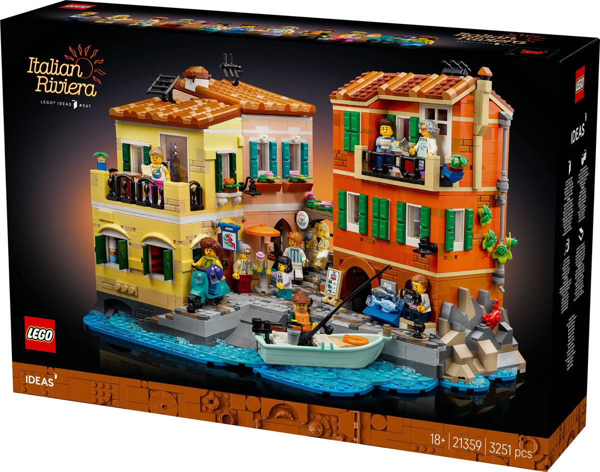 LEGO® Ideas Italiaanse Rivièra - 21359 – foto 5