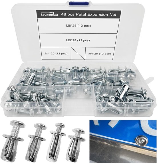PATIKIL M6 x 20 mm Kugelspitze Set Schrauben, 10 Stück 304 Edelstahl Feder Hexagon Steckdose