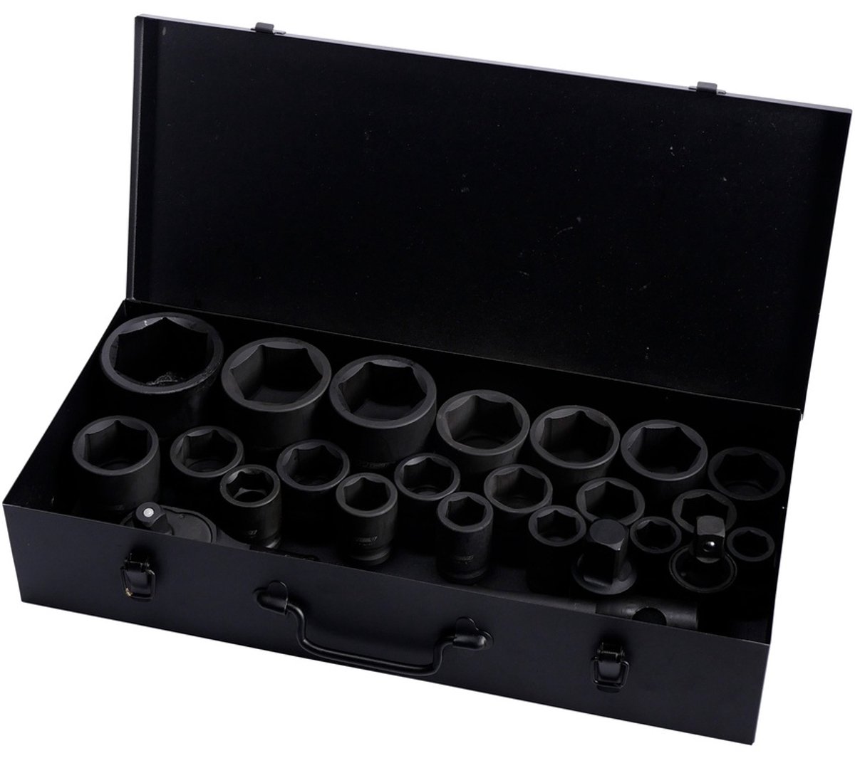 Doppendoos impact 3/4'' en 1'' 26 delig engels