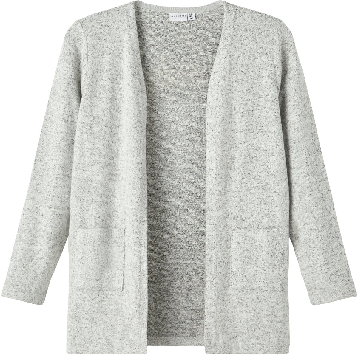 Name it gebreid vest Lange pasvorm