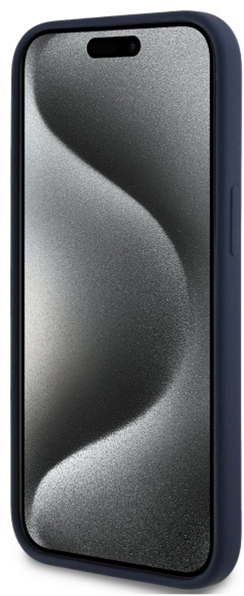 Red Bull Racing Silicone Red Ring Back Cover hoesje met MagSafe voor Apple iPhone 14 - Donkerblauw van Red Bull Racing — afbeelding 3