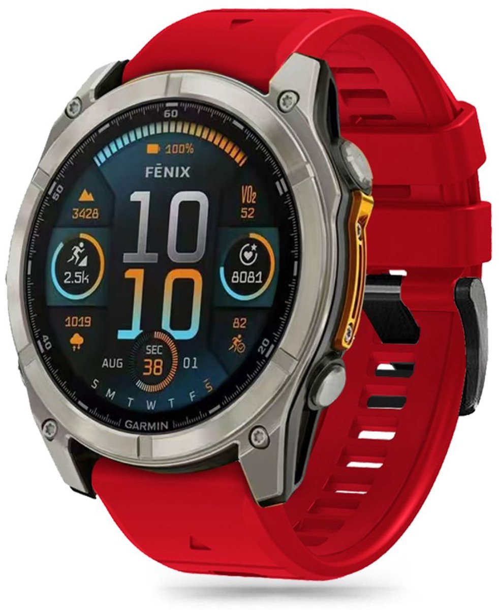 Tech-Protect Siliconen Lijn Voor Garmin Fenix 5X 5X Plus 6X 6X Pro 7X 8