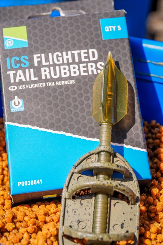 Preston ICS Gevleugelde Tail Rubbers Default Title van Preston — afbeelding 2