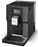 Zwarte Krups Intuition volautomaat met touchscreen.