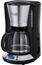 Russell Hobbs - Programmeerbaar filterkoffiezetapparaat 15 kopjes 1100w glanzend staal - 24030-56