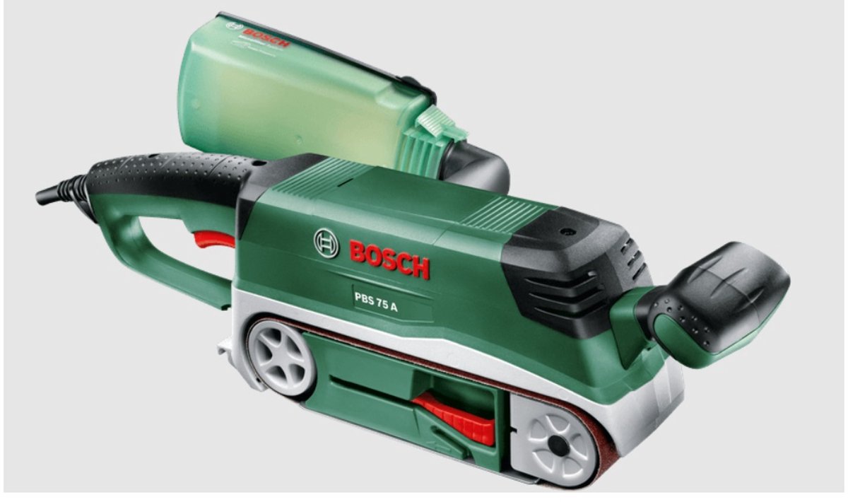 Bosch PBS 75 A Bandschuurmachine - op snoer - 710 W - 76 x 165 mm schuuroppervlak – foto 3