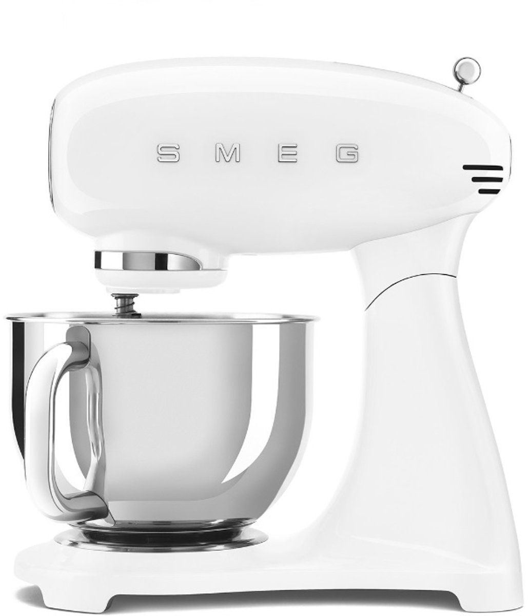 SMEG Keukenmachine SMF03WHEU Wit - 800 W - Full Color