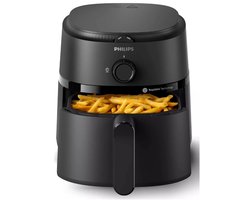 Philips 1000 Series Airfryer - NA120/00 - Draaiknopbediening - 4.2L - Tot 4 Personen - Zwart