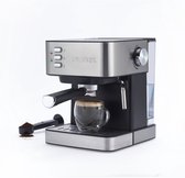 Bol.com Petra Handmatige Espressomachine Met Melkopschuimer – 850W aanbieding