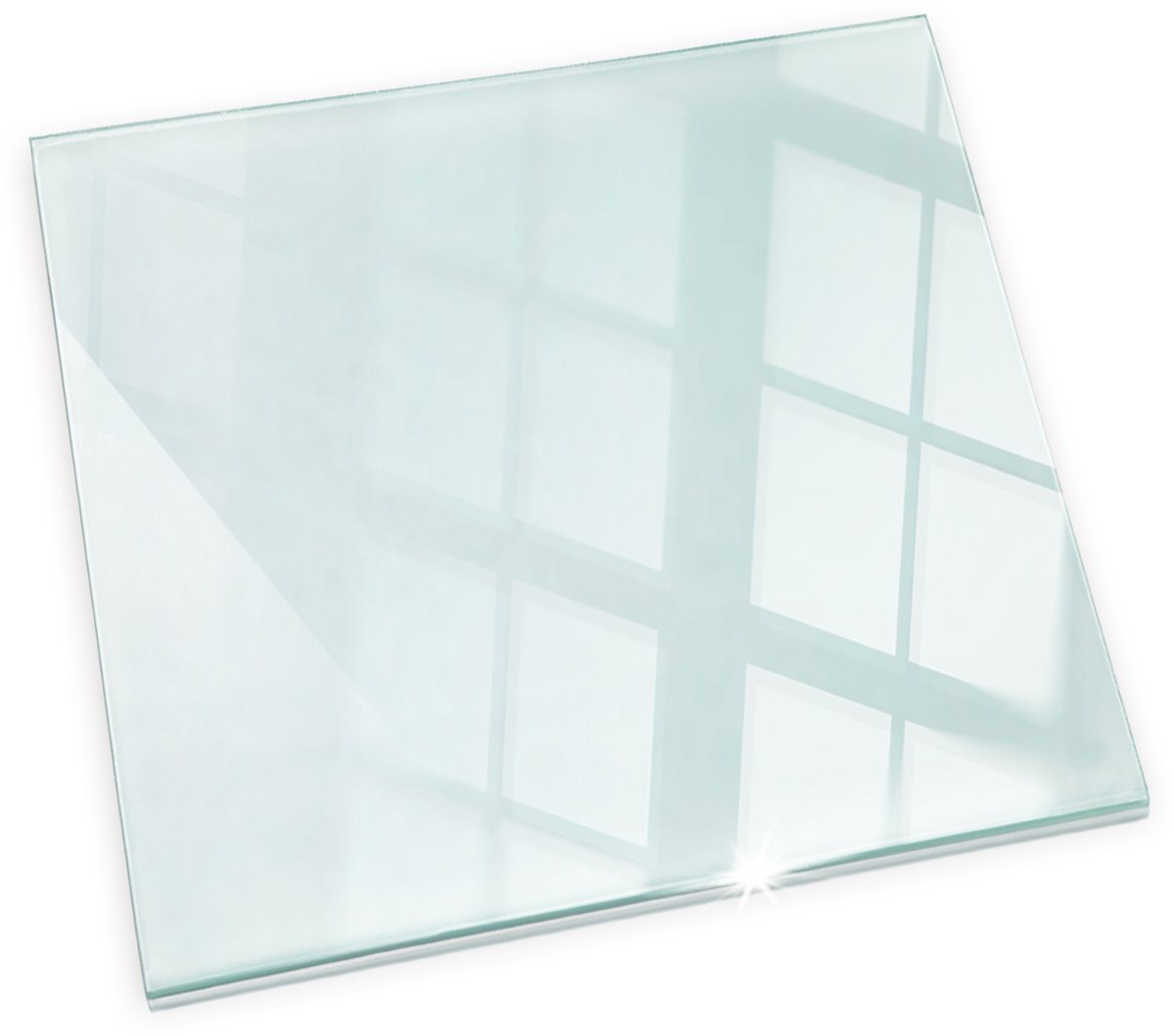 Tulup Kachel Vloerplaat - Vierkant 50x50 cm Vloerplaat Openhaard - Plaat Voor Onder Kachel - Vloerplaat Voor Houtkachel - Vloerplaat Voor Kachel - Onderplaat Kachel