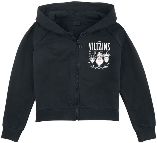 Disney Villains - Kids - Evil Queens Jas met capuchon - zwart - 176