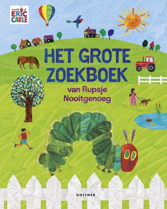 Rupsje Nooitgenoeg - Het grote zoekboek van Rupsje Nooitgeno ... - cover
