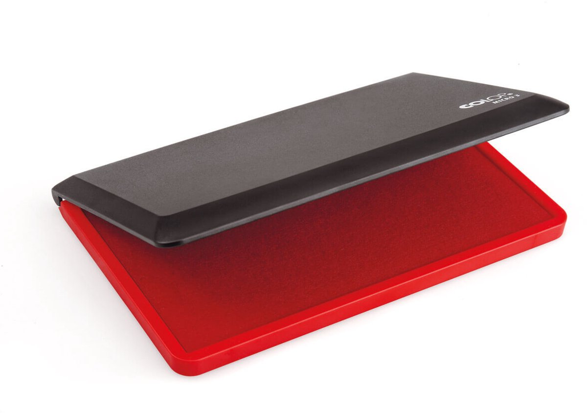 Stempelkussen Colop Micro 3 90x160 mm Rood