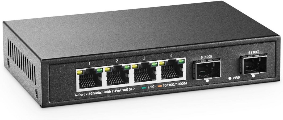 CLVP® Netwerk Switch - Netwerk Splitter - Unmanaged