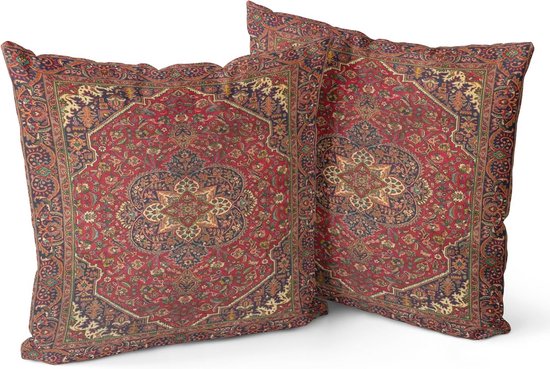 LIGICKY Boho lendenkussenhoezen, decoratieve geweven kwastjes