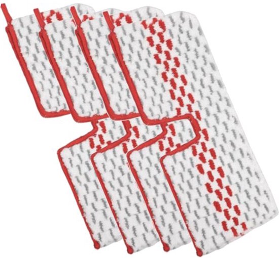 4x Dweilen navulling vloerdoek geschikt voor Vileda 1-2 Spray MAX dweil mop pads microvezel vervanging