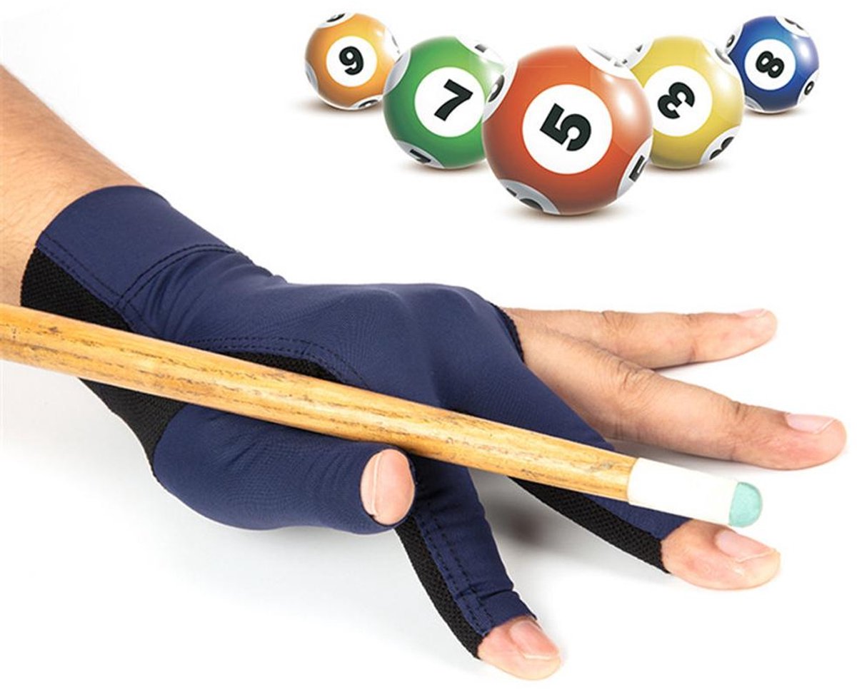 Hoge Kwaliteit Biljart Handschoen – Voor Optimale Grip en Comfort-Biljarthandschoenen Rechts-Cuehandschoen