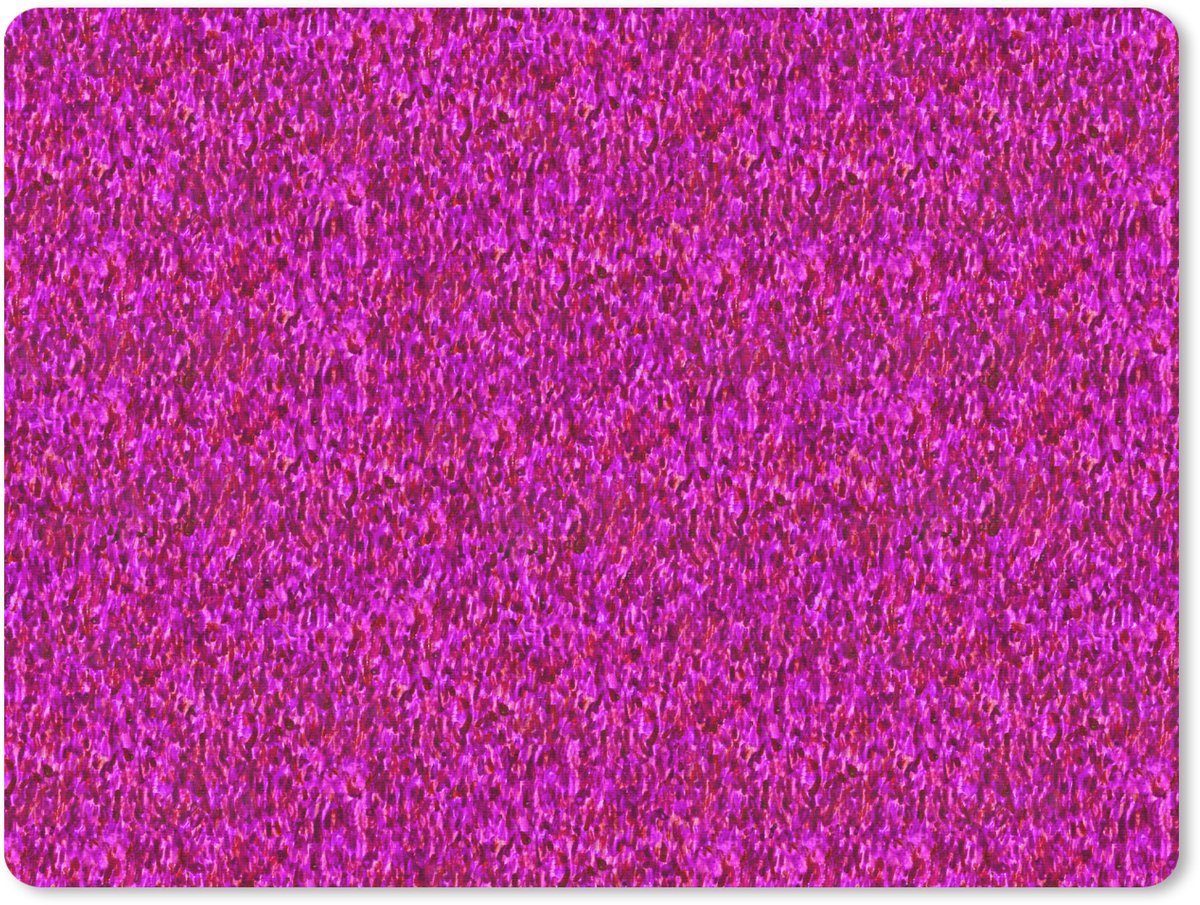 Muismat 23x19 cm - Mousepad Vloeiend - Olie - Roze - Verf - Muismatten