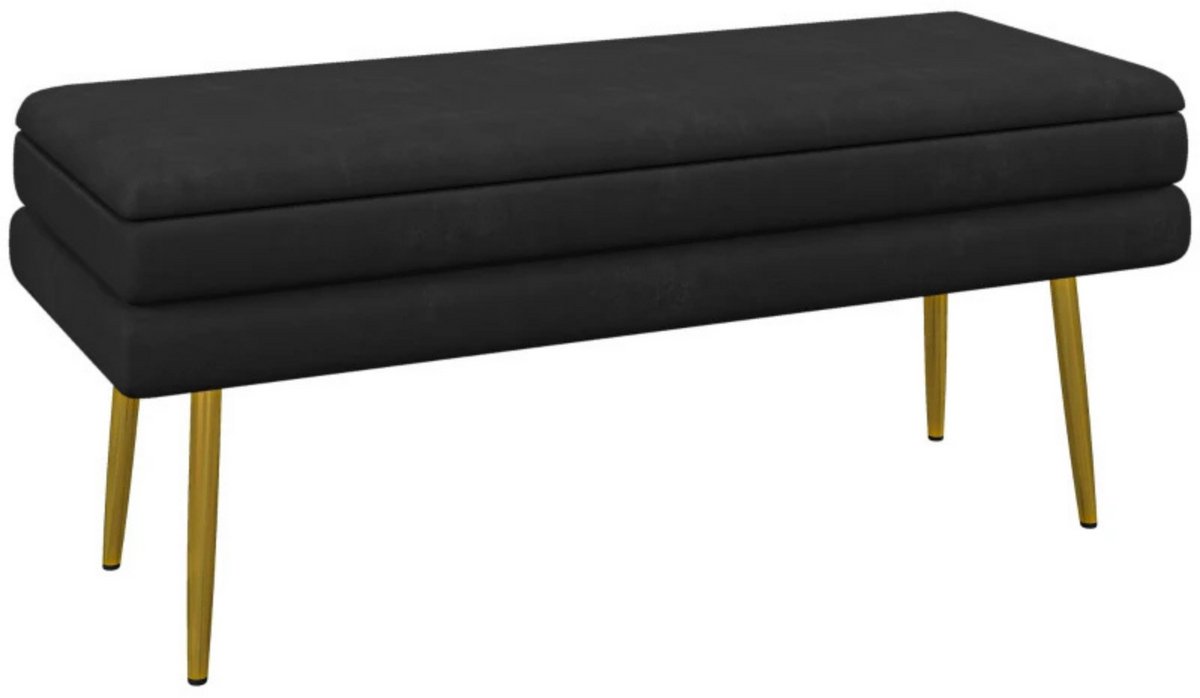 Bedbank met opbergruimte - Zitbank - Bank - Bankje - Hocker - 100 cm x 37,5 cm x 42 cm