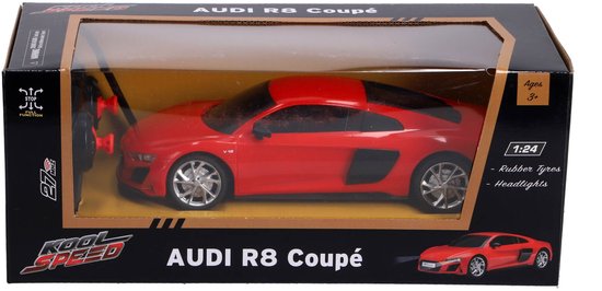 Audi - Radiografisch Bestuurbare Auto 124 - Rood