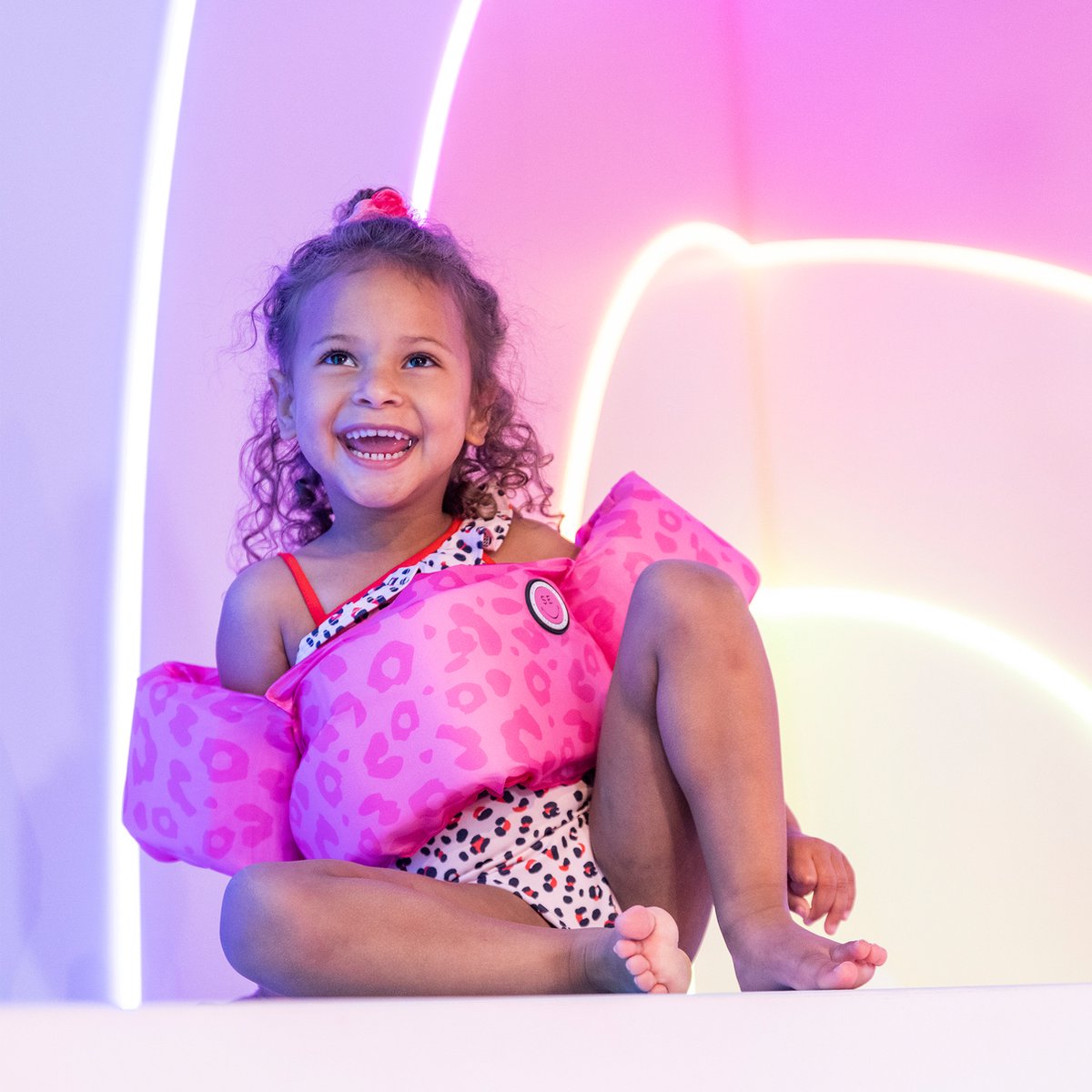 Swim Essentials Puddle Jumper - Roze - Leopard - 2/6 Jaar — afbeelding 20