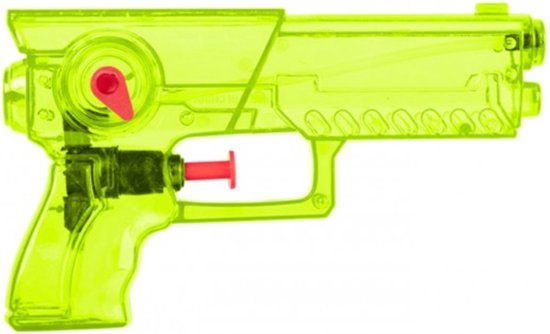 Waterpistool - 15x8,5x2,5cm - 1st. - Willekeurig geleverd