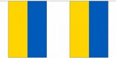 Luxe Oekraine vlaggenlijn 9 m