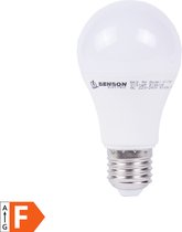 Benson LED E27 Lamp met Dag/Nacht Sensor - 9W - 2700K