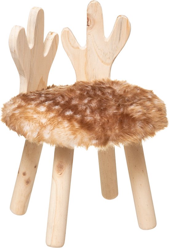 Eazy Living Tabouret pour enfants Cerf