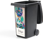 Container sticker La femme au chapeau - Matisse - Kunst - 44x98 cm - Kliko sticker